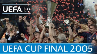 2005 UEFA Cup final highlights  CSKA MoskvaSporting Lisbon [upl. by Jaycee]