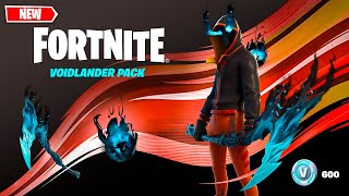 NEW ABSENZ SKIN GAMEPLAY  FORTNITE VOIDLANDER SET PACK [upl. by Avi]