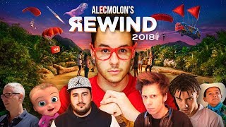 YOUTUBE REWIND HISPANO 2018 Alecmolon [upl. by Larrej98]