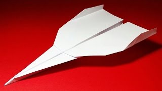 How to make a Paper Airplane that flies far  Best plane  ORIGAMI JET paper planes [upl. by Freedman]