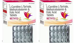 METHYQ LC Tablets LCarnitine LTartrate Methylcobalamin amp Folic Acid Tablets [upl. by Topper377]