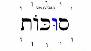 Hebrew Alphabet Part 1 [upl. by Dolloff162]