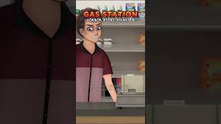 CREEPY GAS STATION Horror Stories Animated True Scary Shorts scary horrorstories shorts [upl. by Adnima217]