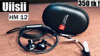 Uiisii HM12 wired earphone for PUBG mobile 2020 unboxing amp Review  Think BD [upl. by Filomena]