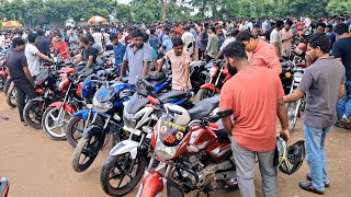 সেকেন্ড হ্যান্ড মোটরসাইকেলের আলমডাঙ্গা হাটের দর দাম Bike price of Alamdanga used motorcycle hat [upl. by Neetsyrk]