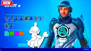 Fortnite Leaked AliA Skin Lil Diplodocus Emote and Full Set Early Showcase シ [upl. by Ettezel]