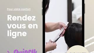 Votre salon de coiffure à Quincy Voisins Rendez vous en ligne [upl. by Neersan]