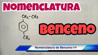 Nomenclatura de BENCENO Hidrocarburos Aromáticos [upl. by Lemert332]