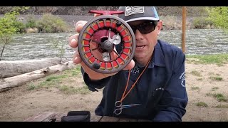 Redington TILT Euro Nymphing Reel  Review and Leader Build [upl. by Eadith591]