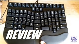 REVIEW Truly Ergonomic Model 227 Mechanical Keyboard 2016 [upl. by Ylreveb]