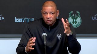 Doc Rivers PostGame Interview  Oklahoma City Thunder vs Milwaukee Bucks [upl. by Elwin775]