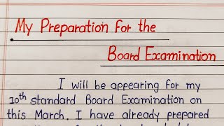 My preparation for the board examination english essay writing  essay writing [upl. by Atik]