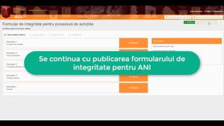 GHID Completare Formular integritate ANI [upl. by Llevad]