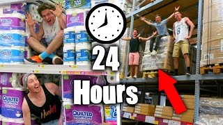 TOP 5 CRAZIEST 24 HOUR TOILET PAPER FORTS  Insane Over Night Forts [upl. by Wojcik25]