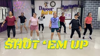 SHUT ‘EM UP  AGNEZ MO  NITA AURORA  NITA AMALIANA  ZUMBA  WORKOUT  DIBUANG SAYANG [upl. by Colwin]