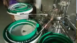 Automatic aerosol can actuator valve element assembly machine [upl. by Dannon]