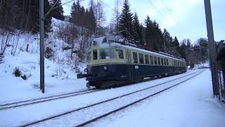 Flèche Bleue  Blauer Pfeil in Kandersteg  BLS train [upl. by Neik]