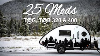 25 Great Mods for your TG TB 320 amp 400 Teardrop Trailers [upl. by Rapp]