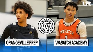 Orangeville Prep CAN vs Wasatch Academy UT  Nike EYBL Scholastic 5 For The Fight Hoopfest [upl. by Vallery]