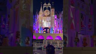 It’s a Small World Clock Face Tower activated with animated figures parade [upl. by Egon184]