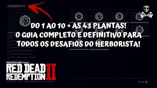 O guia definitivo para os desafios do Herborista em Red Dead Redemption 2 [upl. by Adnorehs]