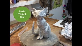 Little Cat Tinfoil Sculpt [upl. by Yralih]