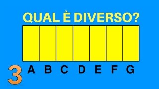 Quale Colore è Diverso Test della Vista Online con i Colori dellArcobaleno [upl. by Derfla]