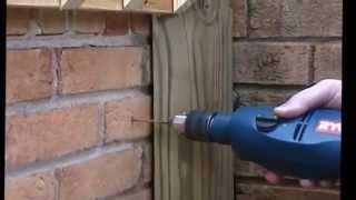 How to Use quotTapconquot brand fasteners for Masonry Brick and Concrete [upl. by Notwen]