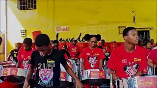 05 Shell Invaders Youth Steel Orchestra Independence 2023 [upl. by Hcone]