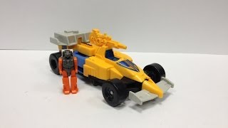 G1 Transformers  Powermaster SLAPDASH w Lube [upl. by Burhans75]