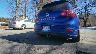 golf r32 sound [upl. by Ynnavoj]