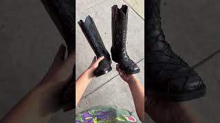 Lo mejor de lo mejor 🍀🇲🇽 viralvideo botas boots pirarucu machohembraboots [upl. by Eskil900]