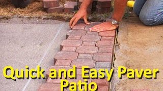 How to Lay Patio Pavers [upl. by Karena893]