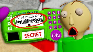 I FINALLY Solved Baldis Impossible Question and it was so simple [upl. by Hardunn]