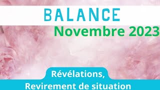 Balance Novembre 2023  revirement de situation [upl. by Isawk]