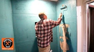 How to Build a WalkIn Shower Part 3  Waterproofing KBRS ShowerSlope [upl. by Diamante]