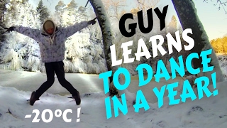 Guy learns to dance in a year VIDEO TIME LAPSE  NEILAND [upl. by Anicul]