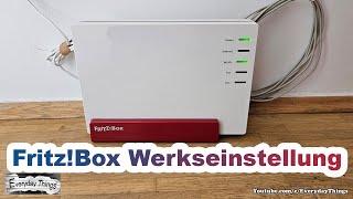 Wie man die Fritzbox ohne Internet und Telefon auf Werkseinstellungen zurücksetzt [upl. by Notsnhoj401]