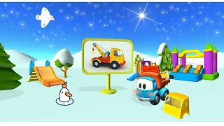 🚜 Crane Working Game Crane Wala Game Crane Machine Video [upl. by Akimad]