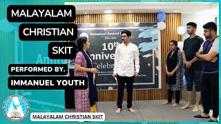 Malayalam Christian Skit  Immanuel Revival Church Doha  Qatar  10th Annual Meet2022 [upl. by Erbma746]