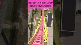 How Cool Is This Coaster Intimidator 305 at Kings Dominion POV Front Seat shorts frontseatmedia [upl. by Grochow]