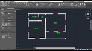 Formation AutoCAD pour Débutant 1  Vue en Plan [upl. by Reldnahc]