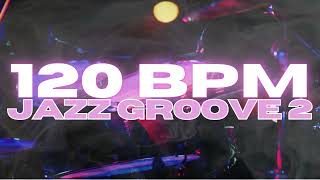 120 BPM  Jazz Drum Beat Groove  Loop 2 [upl. by Lecroy980]