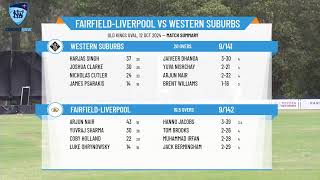 FairfieldLiverpool v Western Suburbs [upl. by Jennilee]