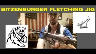 How to fletch a left helical with Bohnings MultiFletcher® Jig [upl. by Aihsenak]