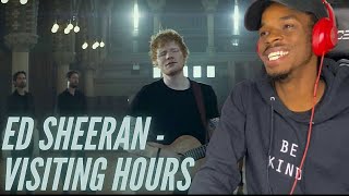 Ed Sheeran  Visiting Hours Official Performance Video REACTION  HIT or MISS 🎯 [upl. by Stephi]