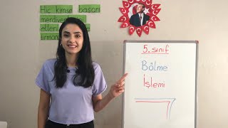 5sınıf Matematik BÖLME İŞLEMİ [upl. by Eelnodnarb]