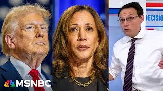 Harris advantage shrinking among one key voting bloc – but why Kornacki breaks it down [upl. by Annatnom202]