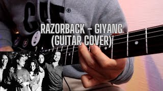 Razorback  Giyang Guitar Cover [upl. by Jacobina682]