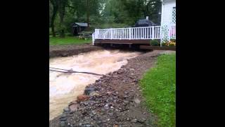 St Stephen NB Flood July 2013NM [upl. by Rudie]